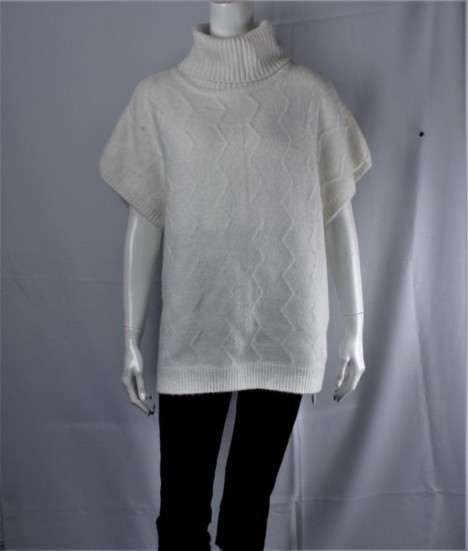 ALICE & LILY textured knit polo white  SC/4972 image 0